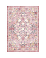 MontVoo Chloris Washable Area Rug Pink