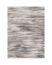 MontVoo Dawn washable area rug gray white