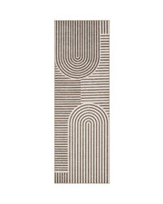 MontVoo Echo Washable Runner Rug Khaki