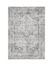 MontVoo Harmonia Washable Area Rug Gray