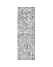 Harmonia Washable Area Rug Runner - Gray