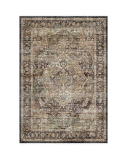Lunaris Washable Area Rug - Brown