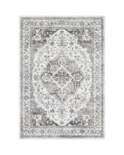 MontVoo Lunaris Washable Area Rug Gray