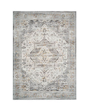 MontVoo Solara Washable Area Rug Gray
