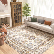 SIXHOME Vintage Floral Distressed Living Room Rugs