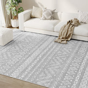 Boho Geometric Indoor Area Rug