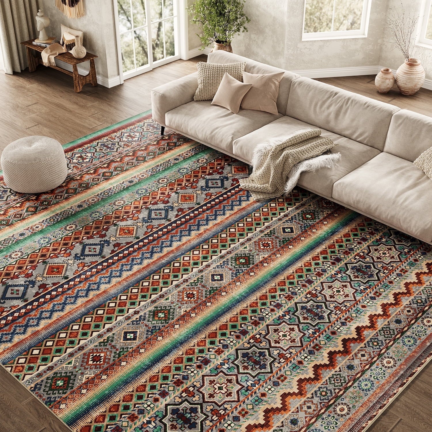 Bohemian Area Rug