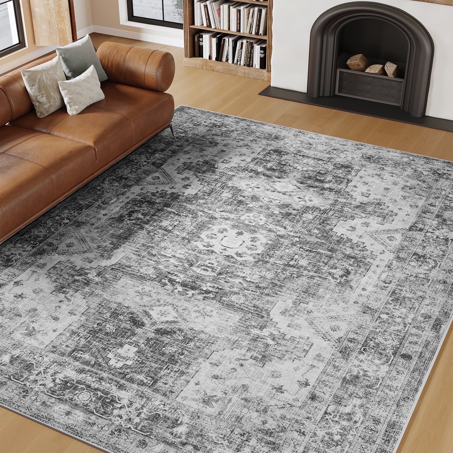 Vintage Tribal Living Room Rug