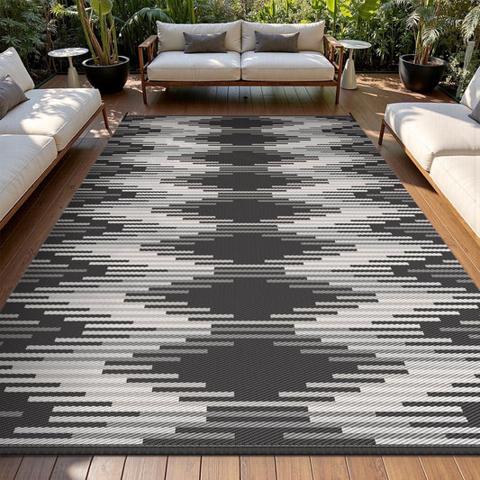 SIXHOME Modern Indoor Outdoor Rug