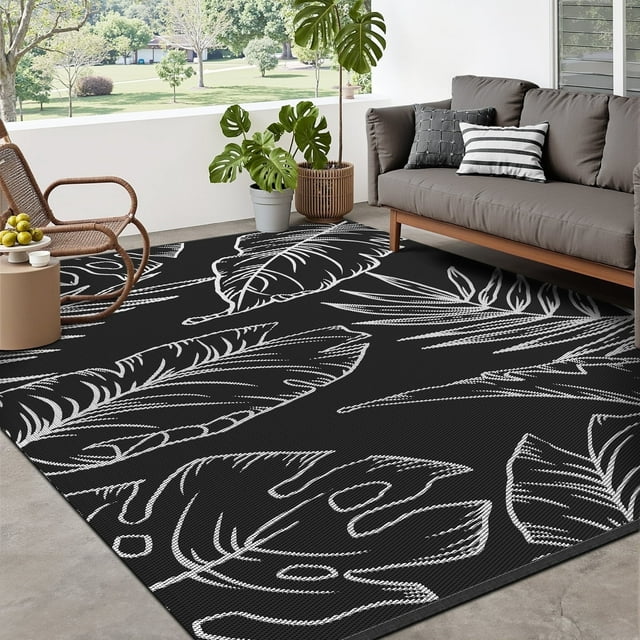 SIXHOME Tropical Outdoor Rug