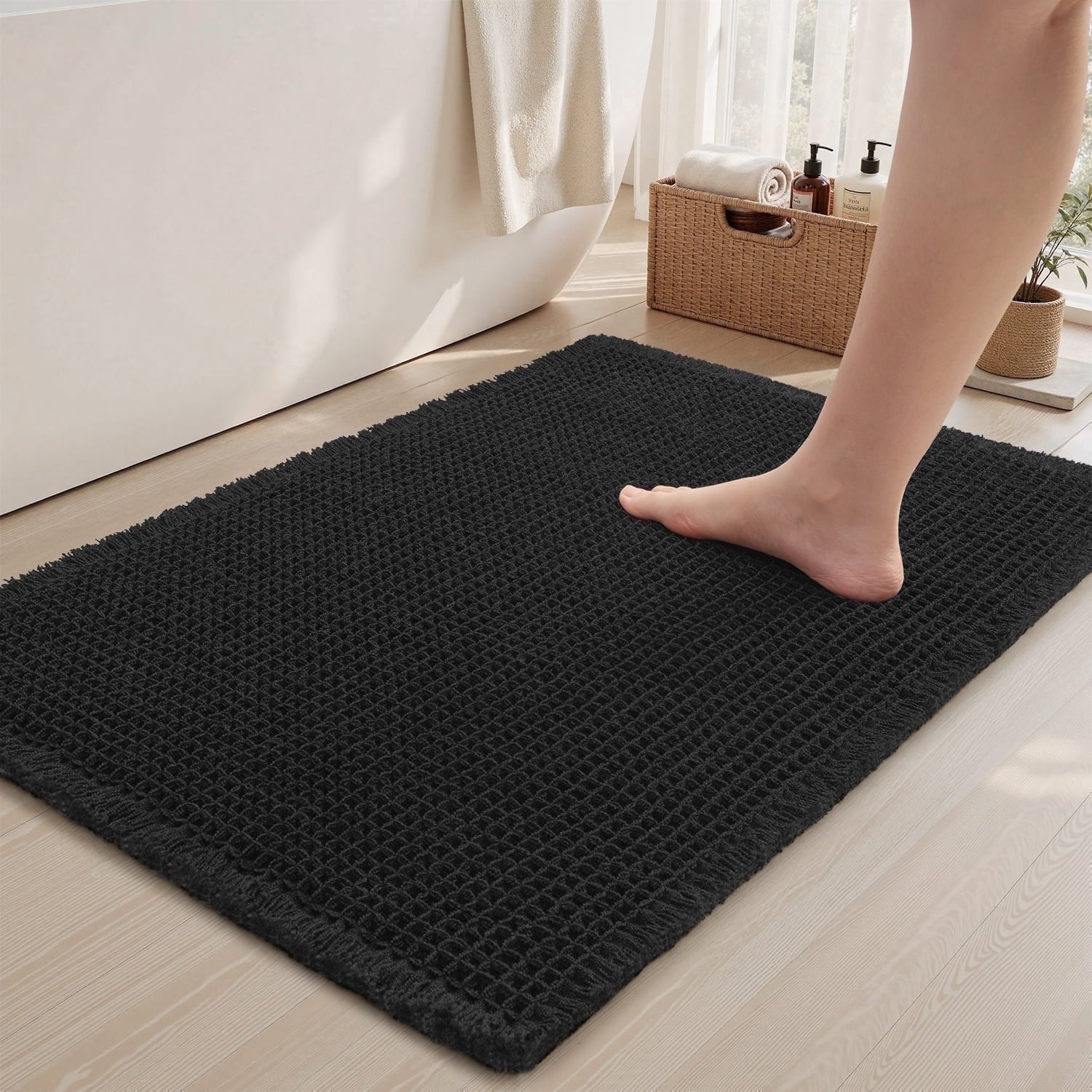Waffle Style Bath Mats