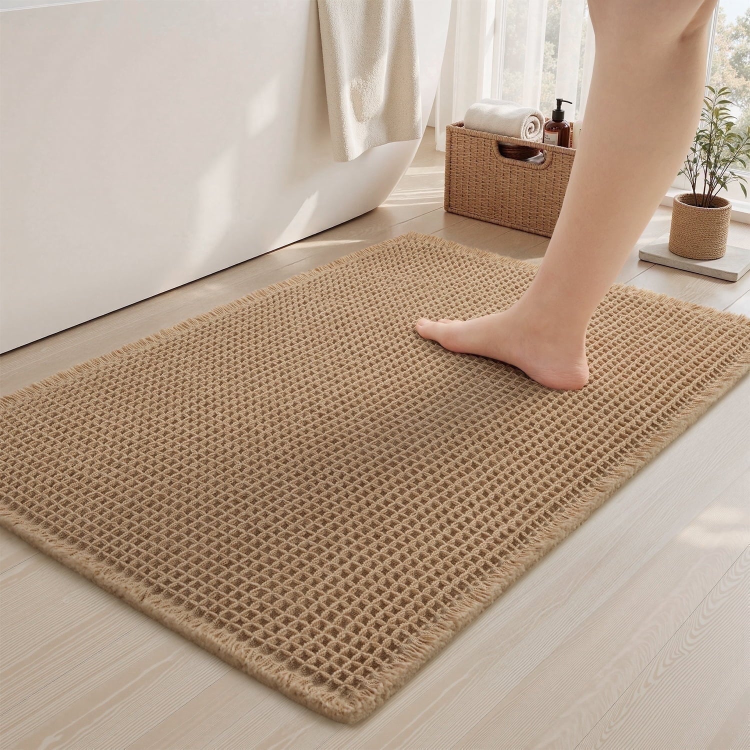 Waffle Style Bath Mats