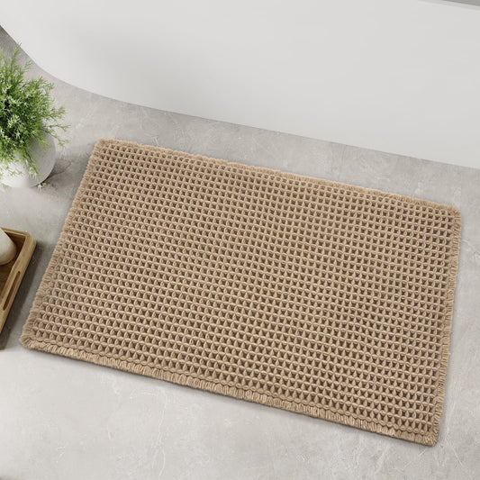 Absorbent Waffle Bath Mat