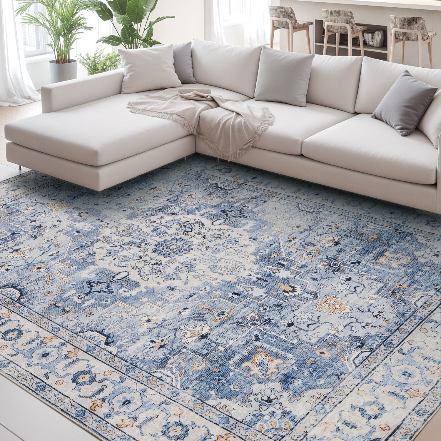 Floral Vintage Area Rug