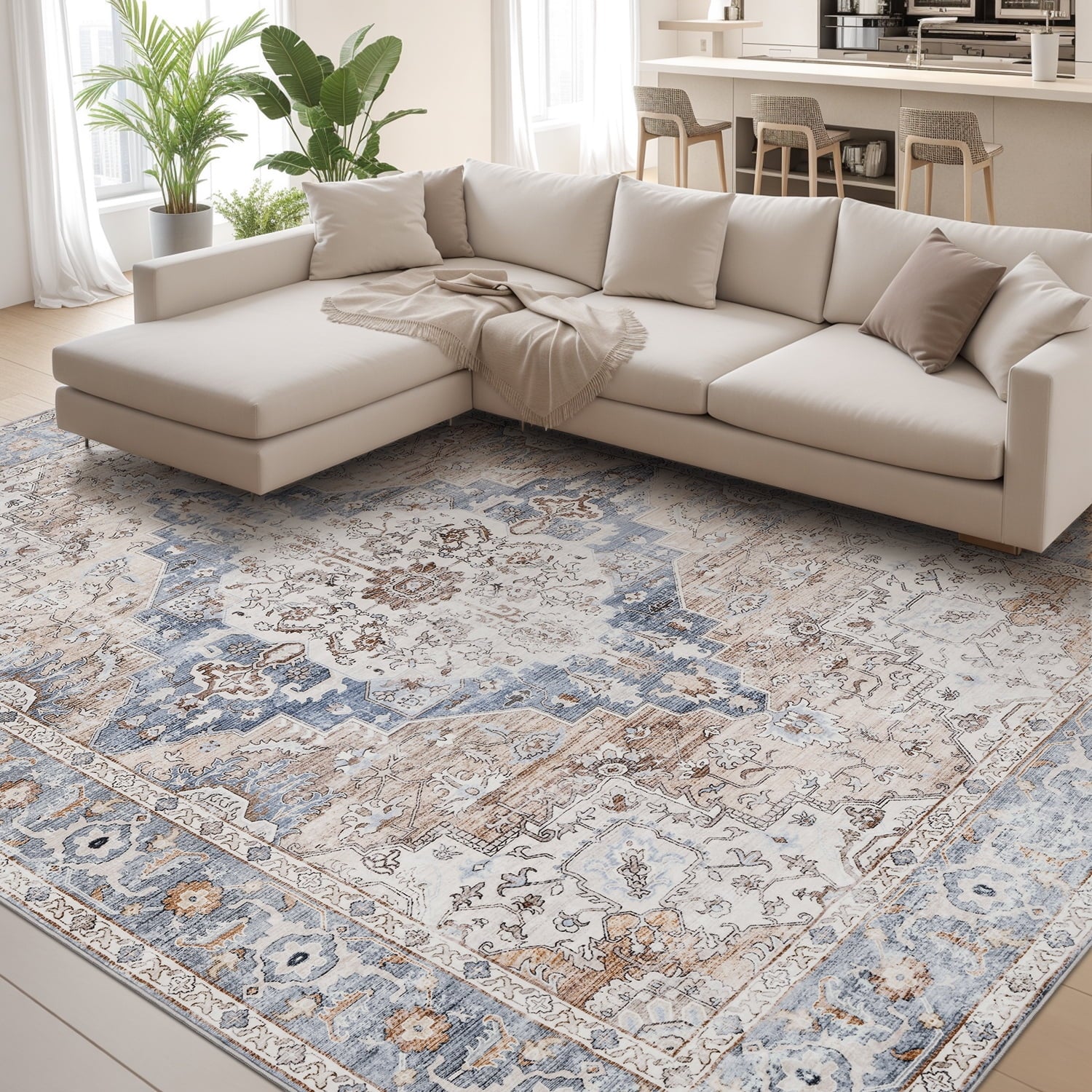 Floral Vintage Area Rug