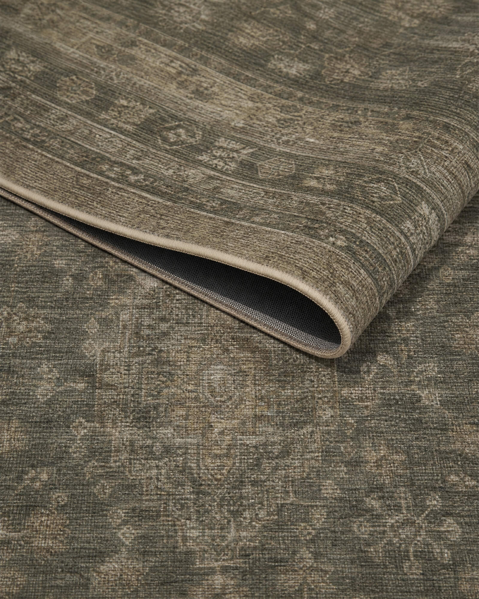 Valea Washable Area Rug -  Green
