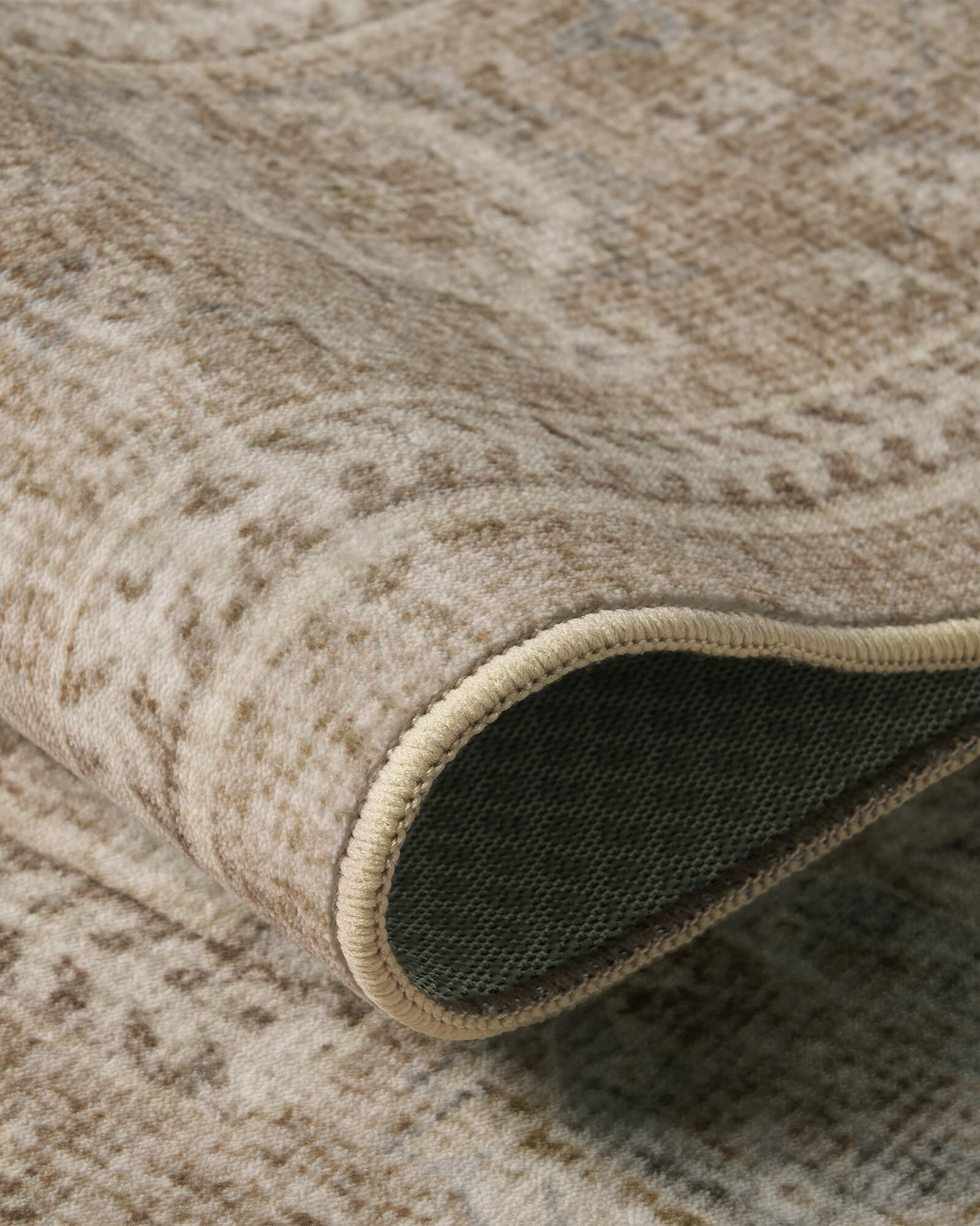 Alfombra grande Selene - Beige/Blanco 