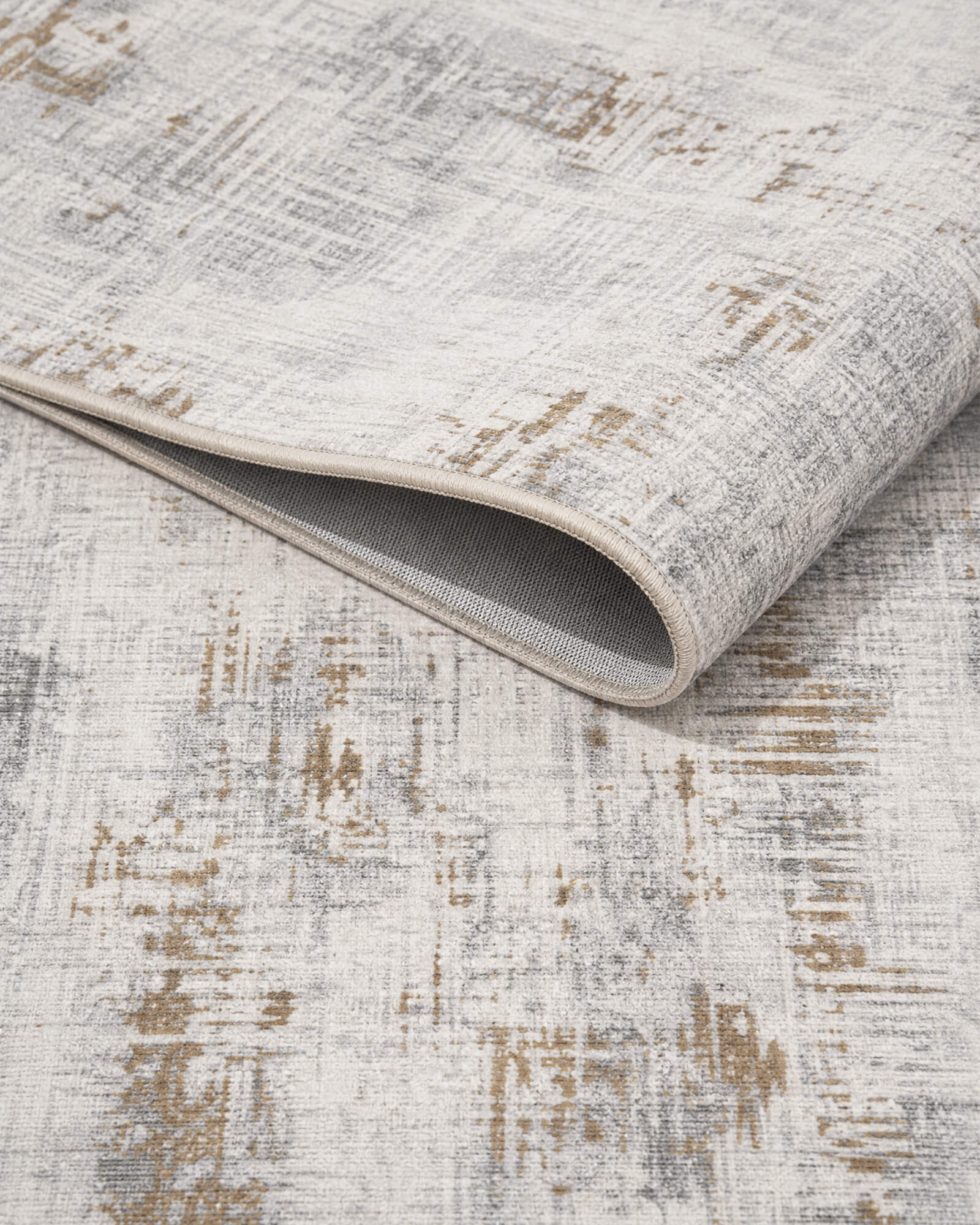 Alfombra grande Selene - Beige/Blanco 