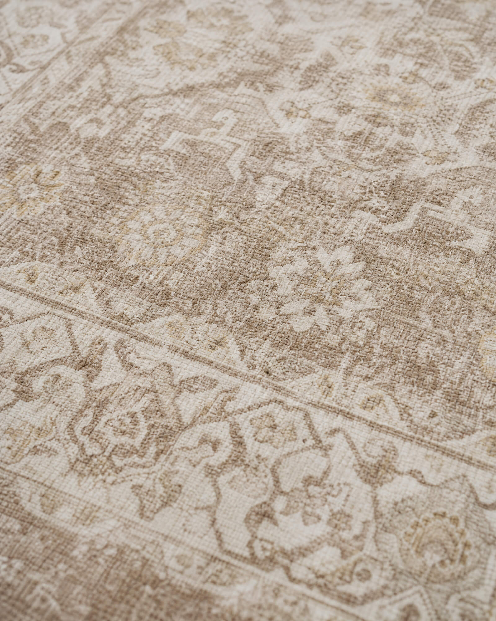 Mirren Washable Area Rug - Beige
