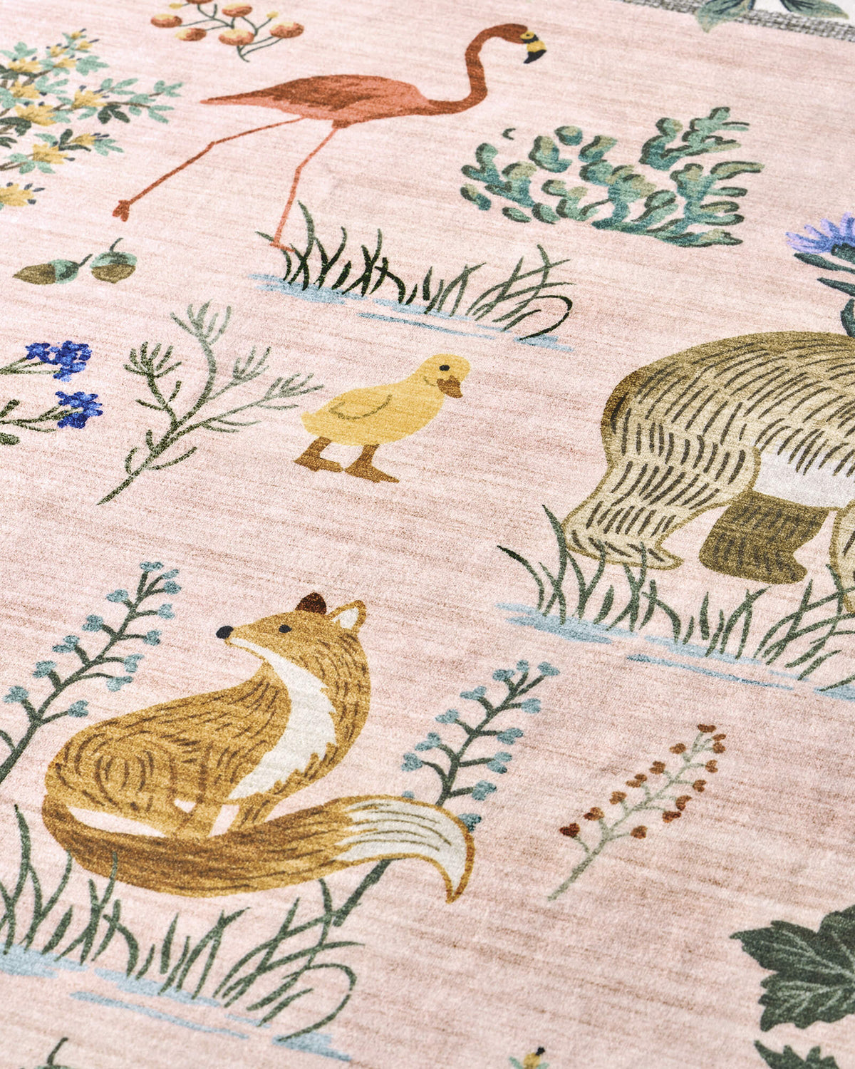 Alfombra grande Selene - Beige/Blanco 