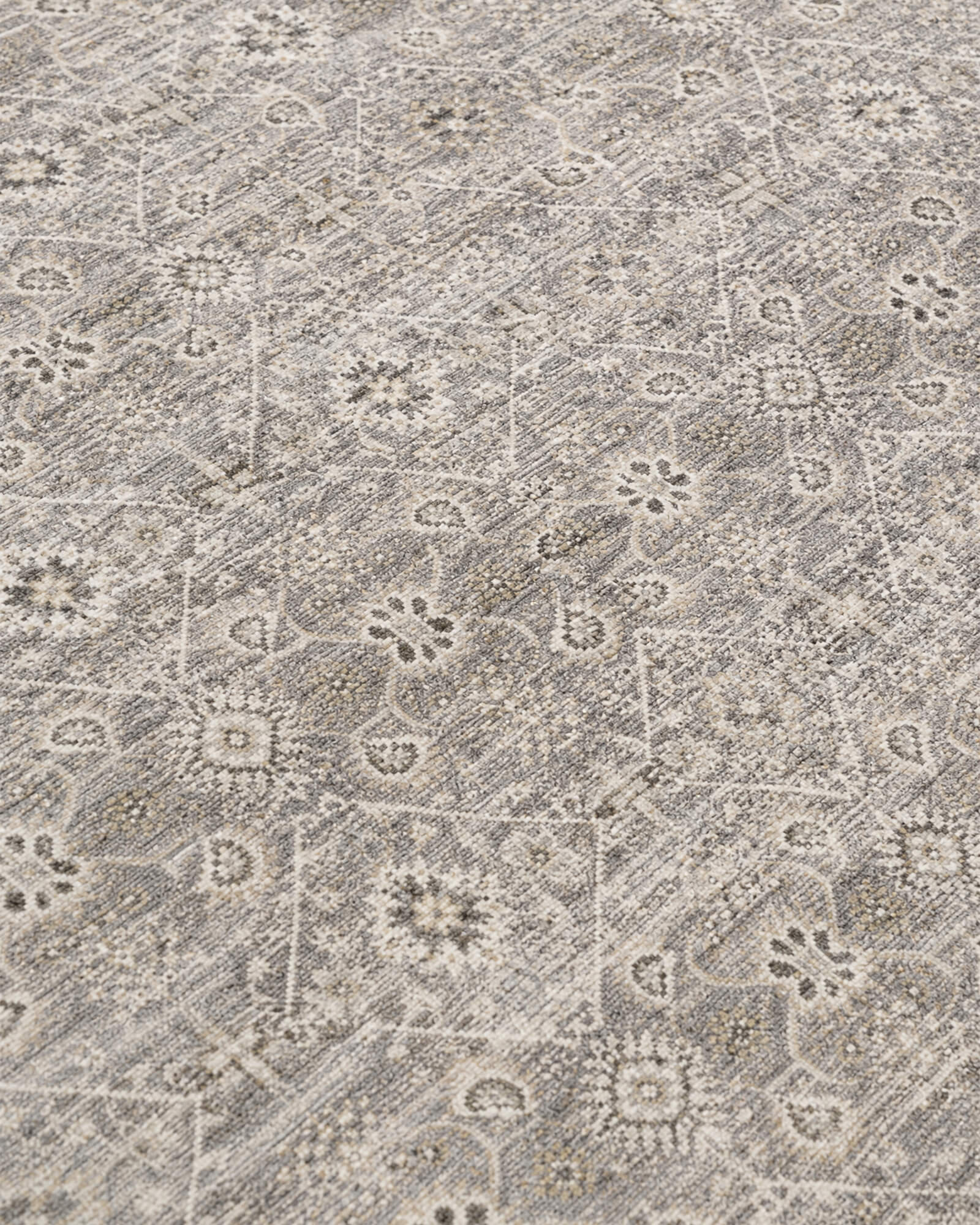 Alfombra grande Selene - Beige/Blanco 