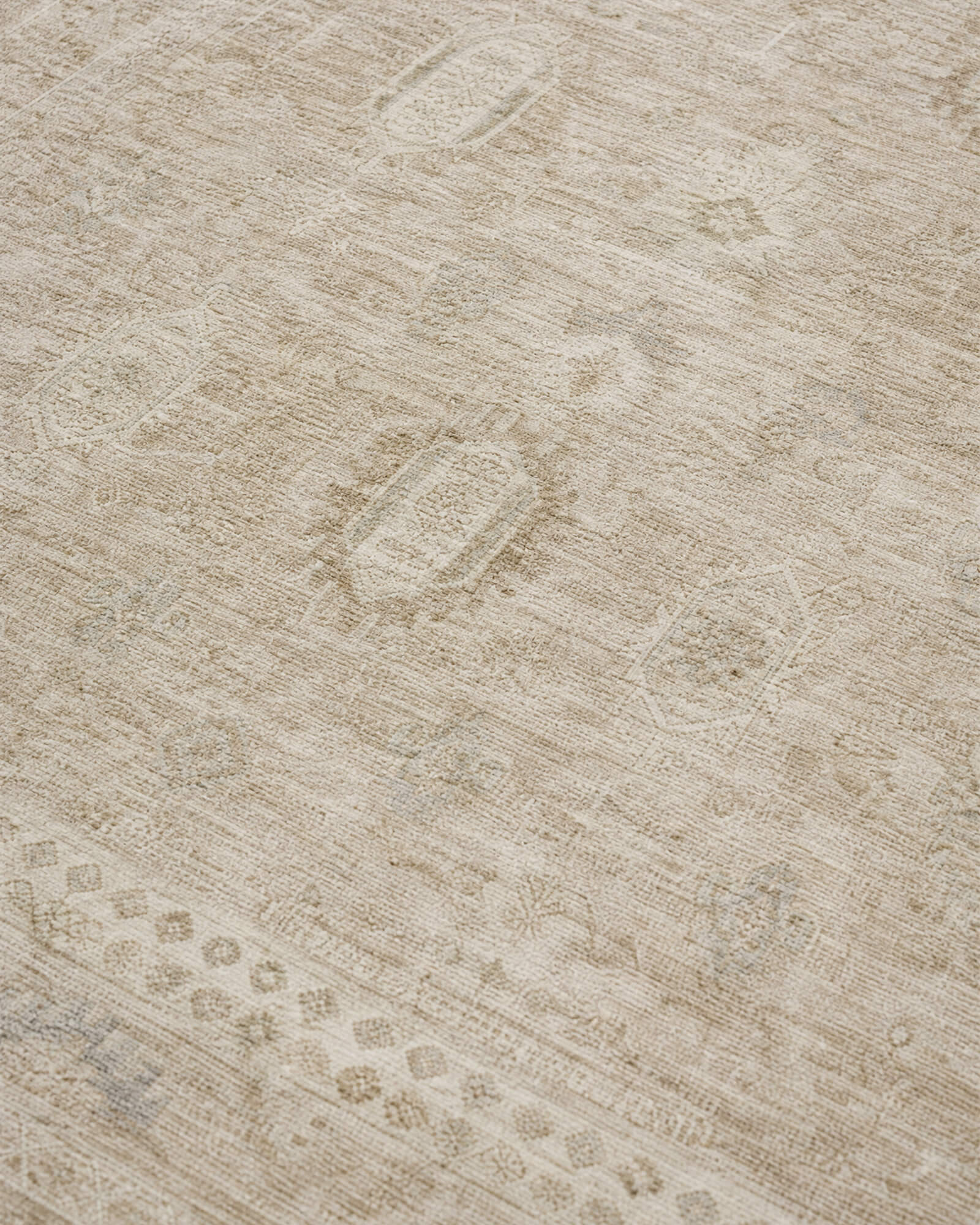 Valea Washable Area Rug - Beige