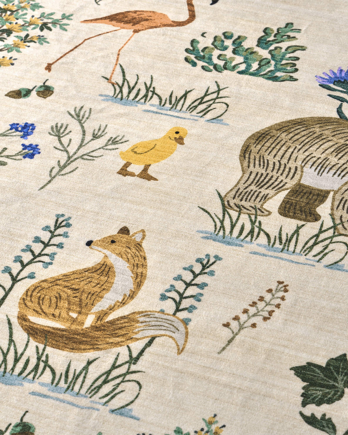 Alfombra grande Selene - Beige/Blanco 