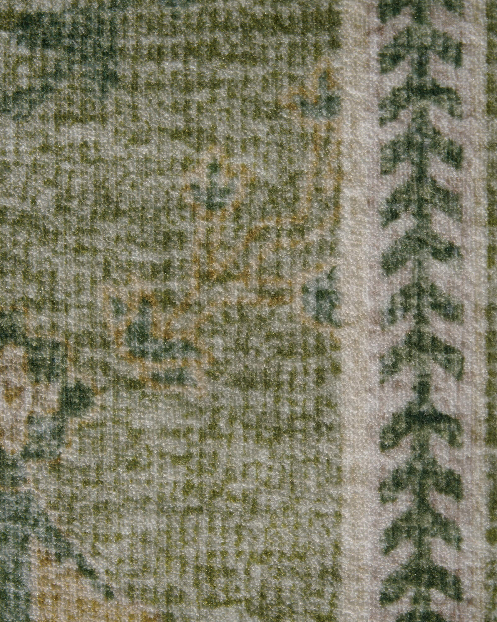 Alfombra grande Selene - Beige/Blanco 