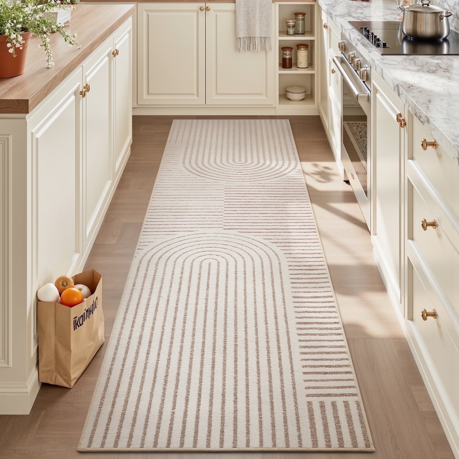 Jacquard Textured Modern Rugs