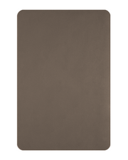 Absorbent coffee bar mat designed to protect countertops from coffee and water spills