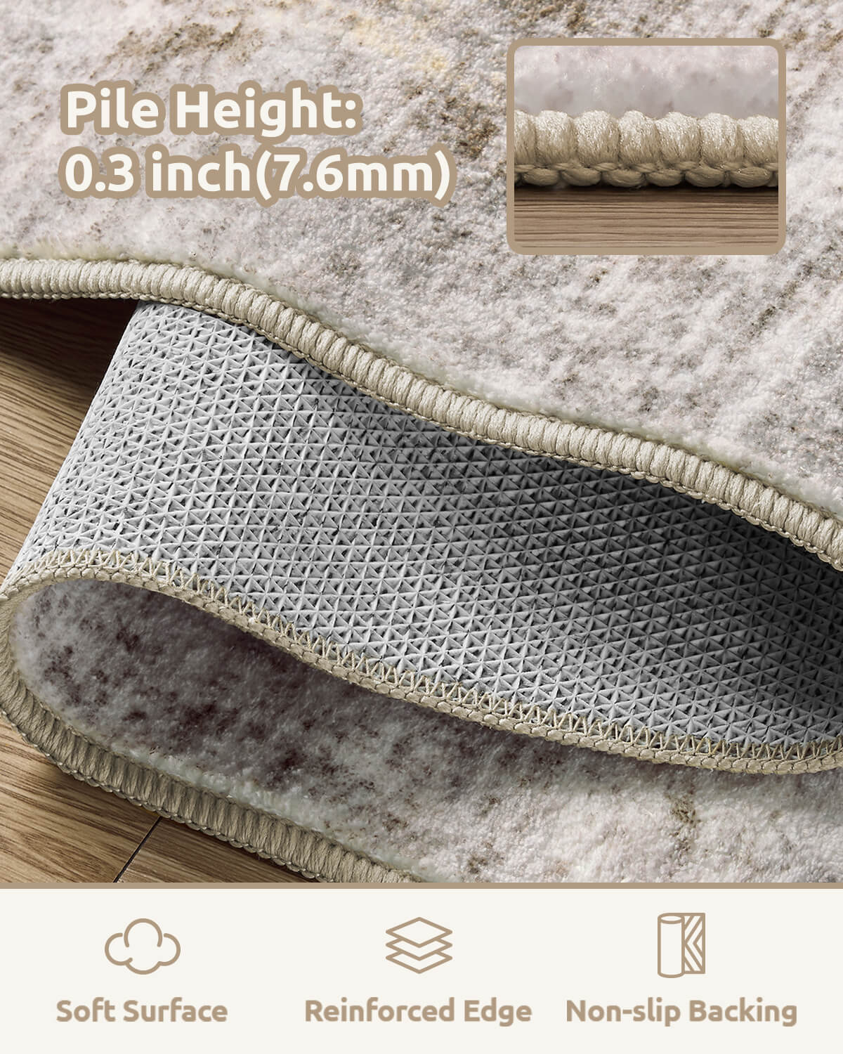 Abstract line fusion rug crafted for contemporary decor settings