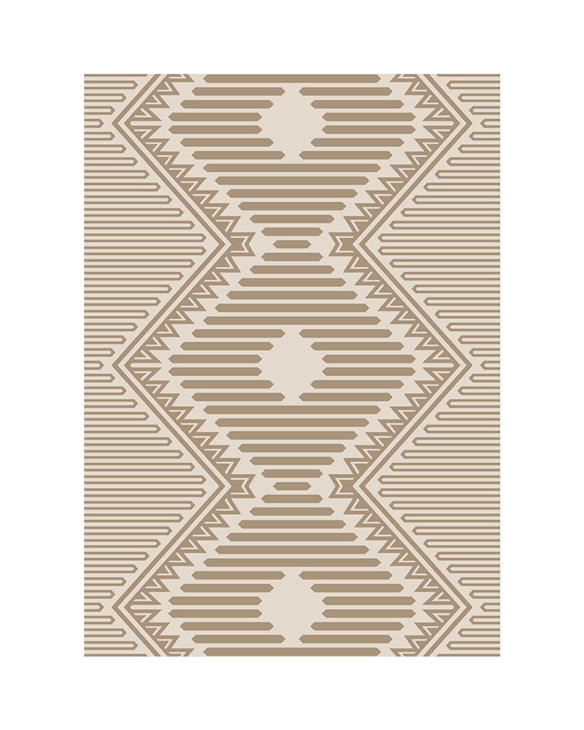 Modern abstract rug suitable for minimalist home style
