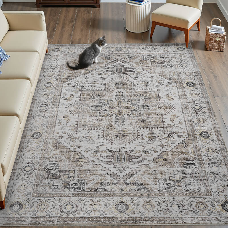 Boho inspired rug designed for modern bohemian homes