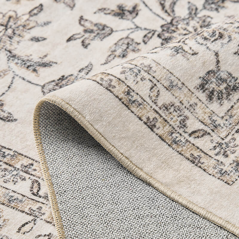 Washable vintage rug designed for practical living