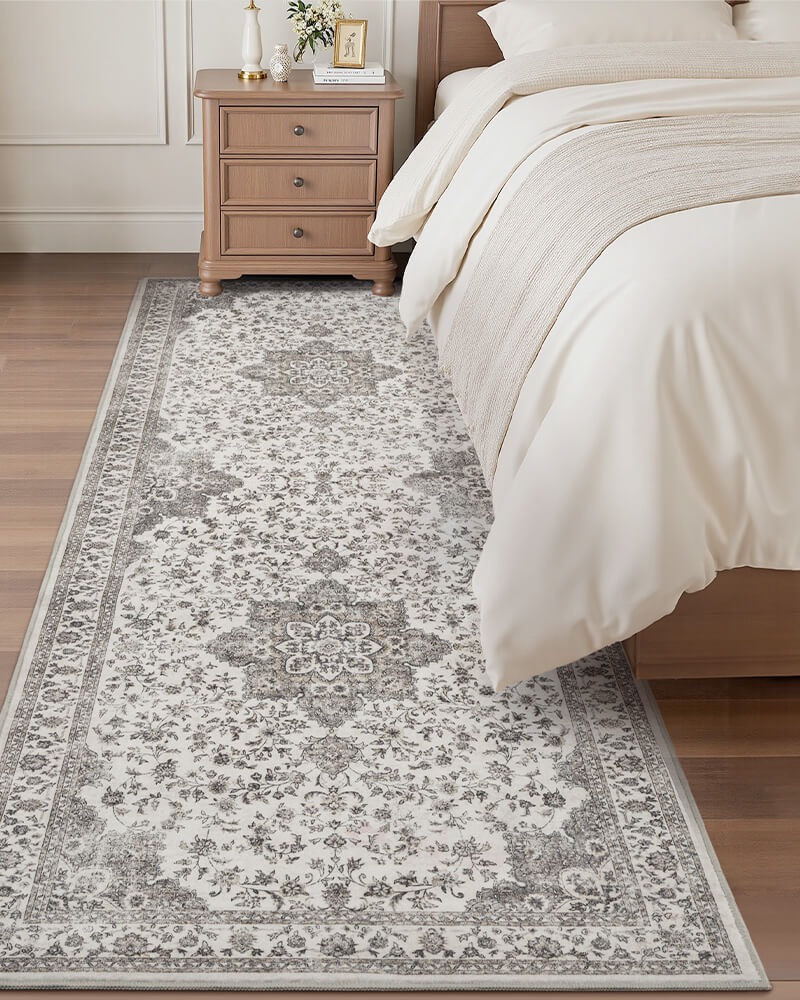 Vintage rug designed to balance charm and functio