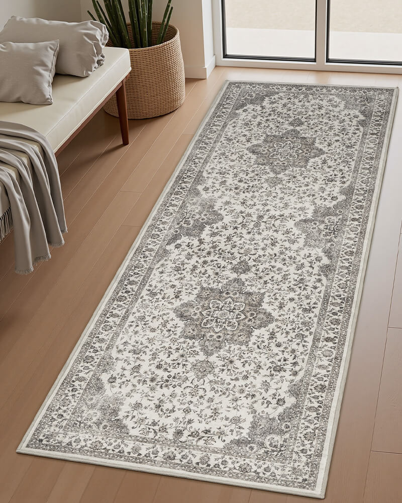 Vintage inspired rug made for everyday interiors