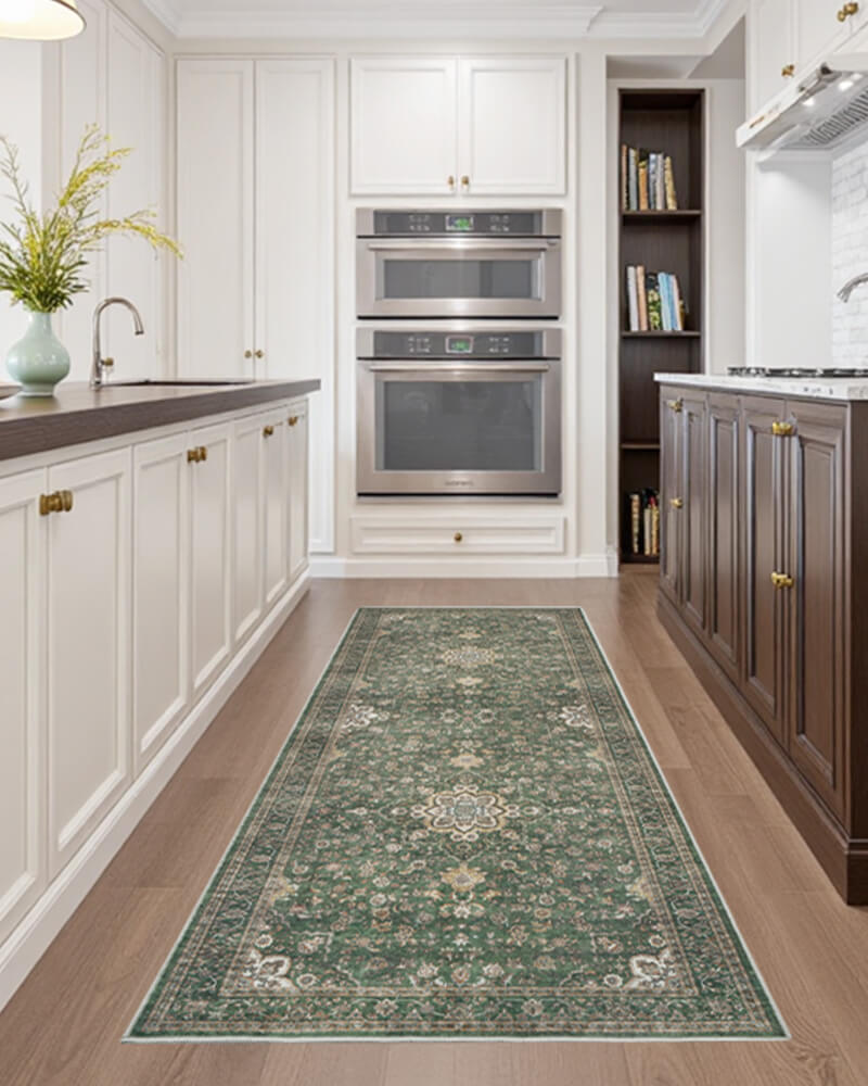 Soft vintage rug designed for comfortable daily wear