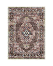 Alfombra grande Selene - Beige/Blanco 