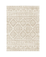 Maze Washable Area Rug - Beige