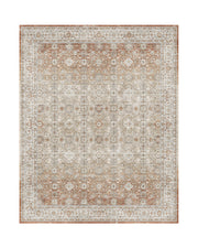 Mirren Washable Area Rug - Light Brown