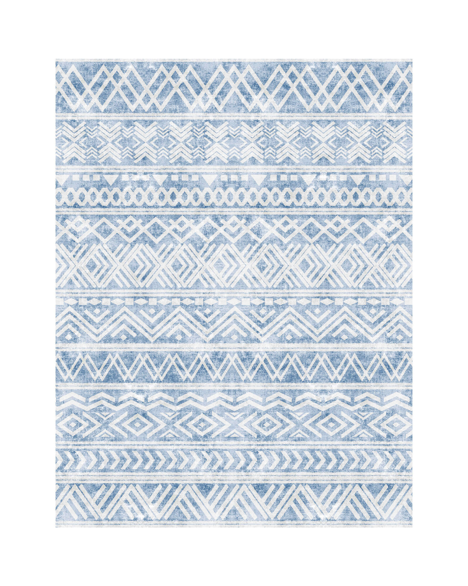 Alfombra grande Selene - Beige/Blanco 