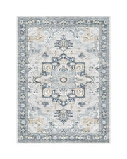 Alfombra grande Selene - Beige/Blanco 