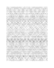 Alfombra grande Selene - Beige/Blanco 