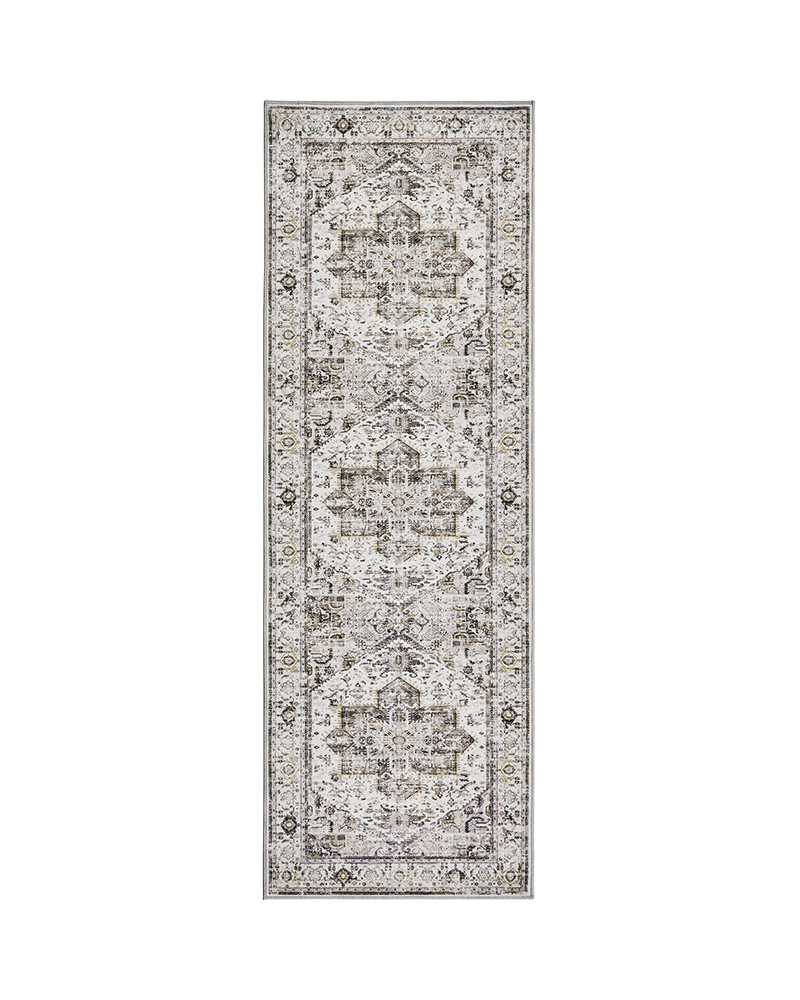 MontVoo Rugs Vintage Area Rug for Dining Room, Elegant Retro Style Carpet