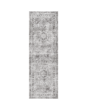 Boho style area rug designed to handle high traffic living areas with ease