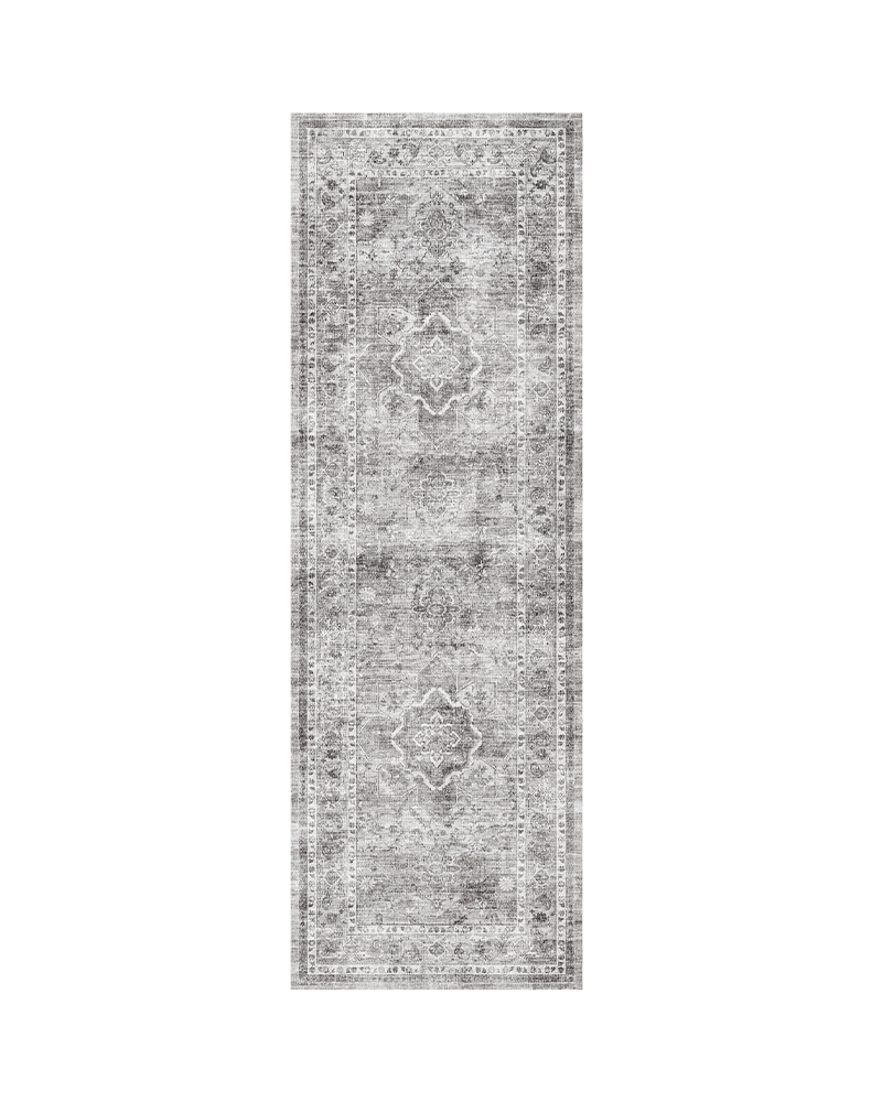 Boho style area rug designed to handle high traffic living areas with ease