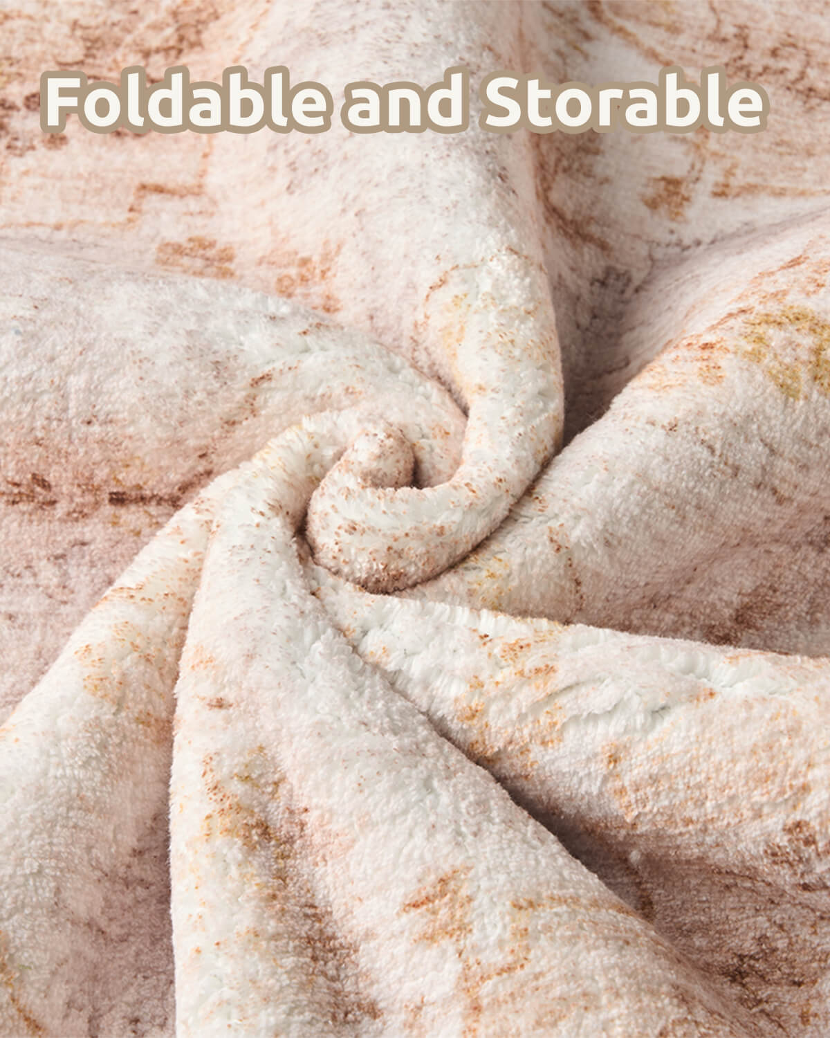 Boho vintage rug built for high use households while maintaining timeless appeal