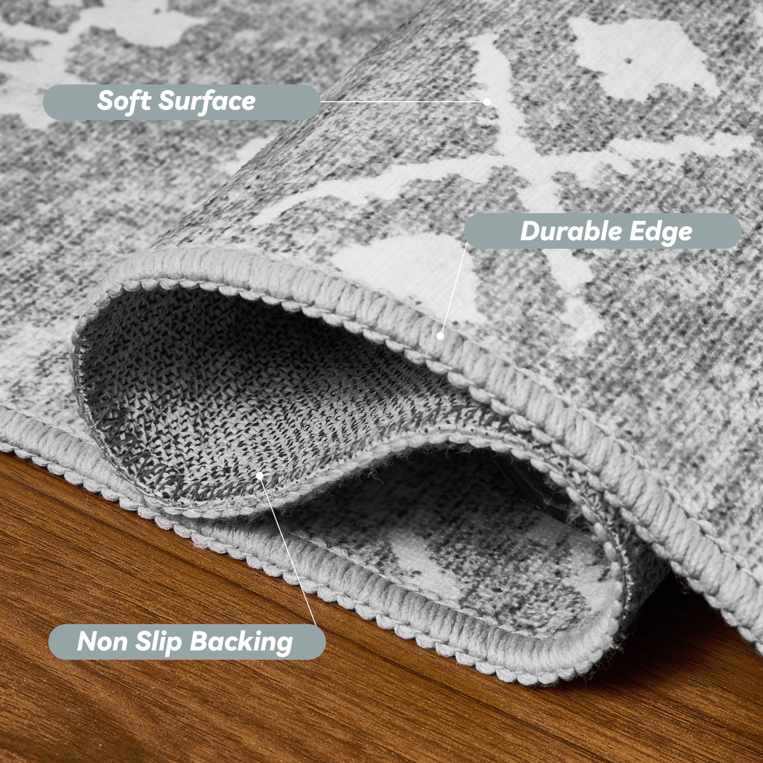 Boho Geometric Indoor Area Rug