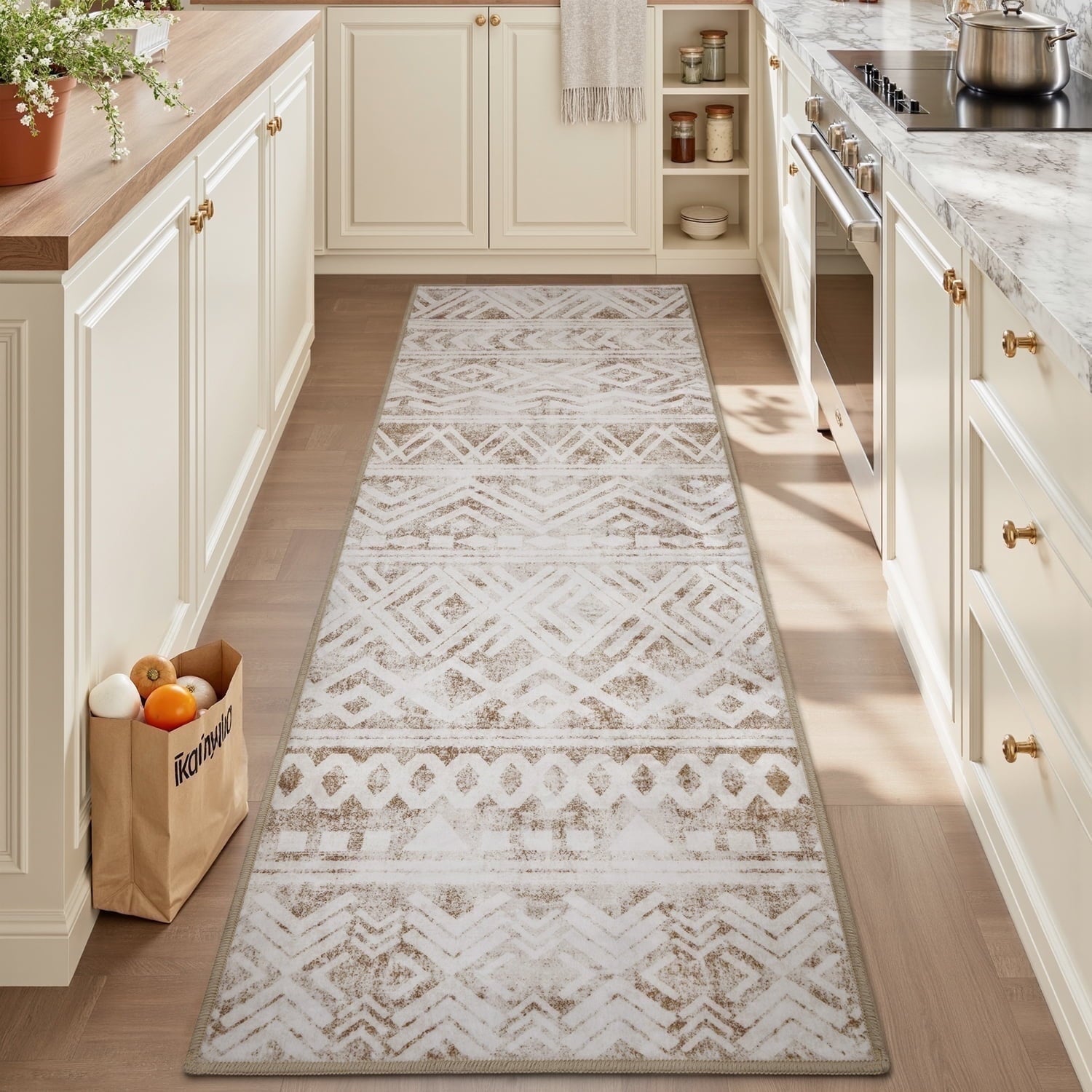 Bohemian and Modern Area Rug
