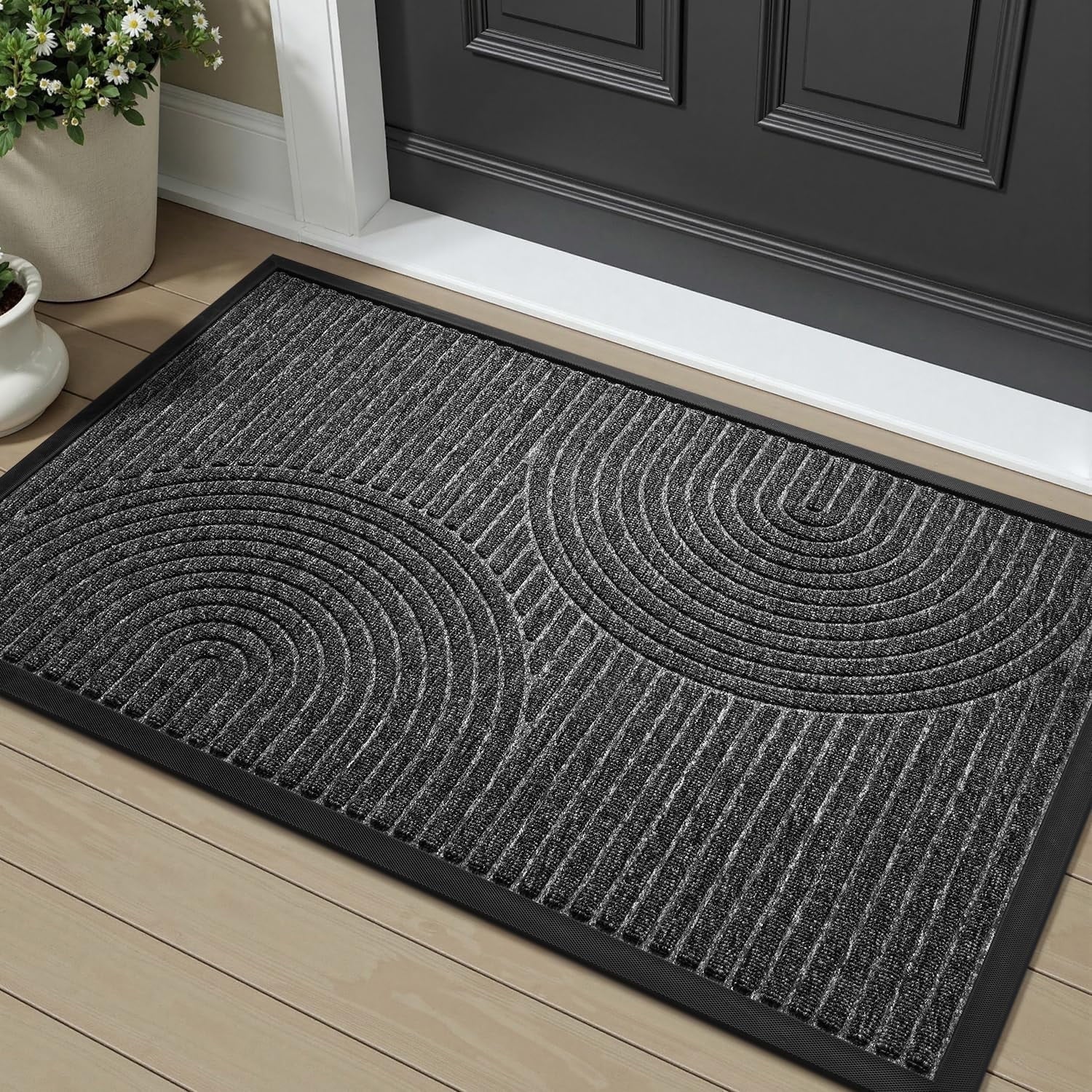 Low Profile Dirt Trapper Indoor Outdoor Doormat